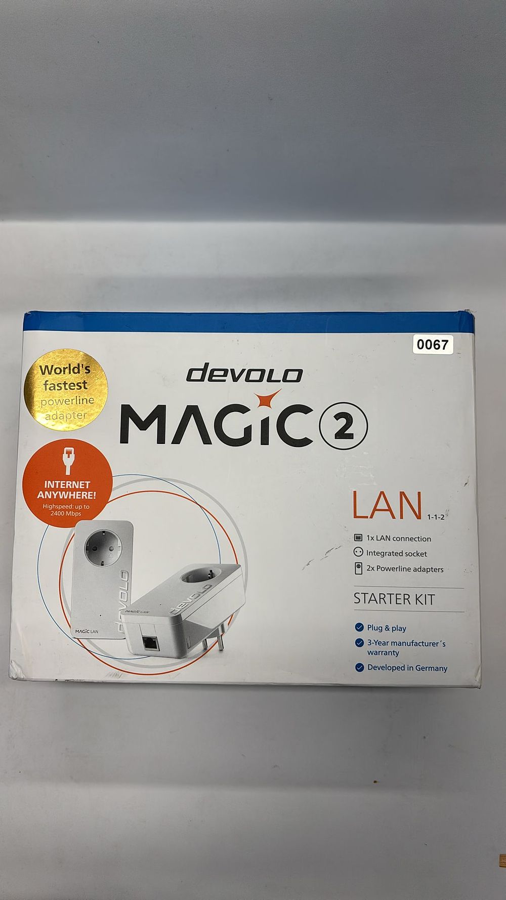 Lot 337: Lot 67 - Devoil Magic 2 LAN connection