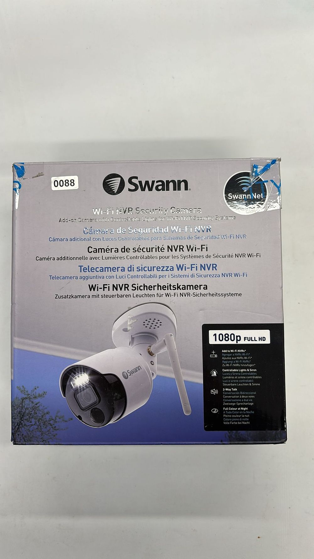 Lot 359: Lot 88 - Swann WiFi security camera
