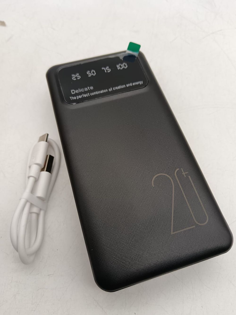 Lot 401: Delicate Power Bank 20000mAh With Dual Led Light...
