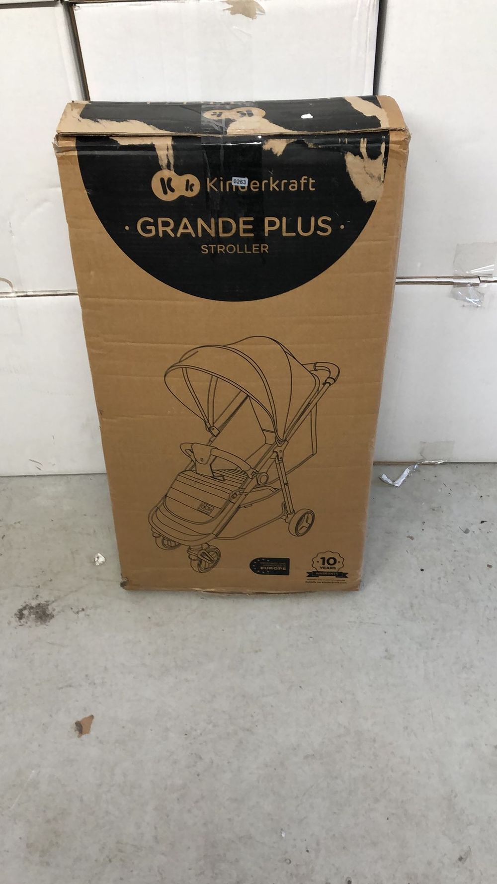 Lot 263: Lot 263- Kinderkraft grande plus stroller
