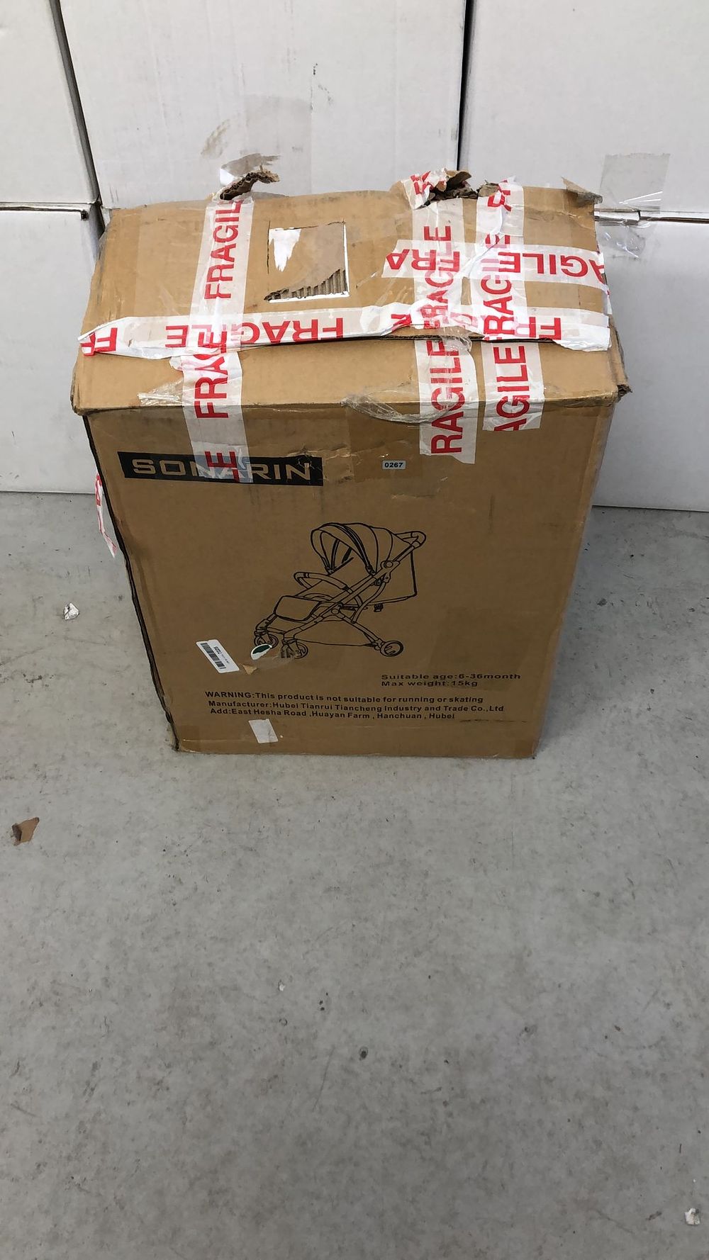 Lot 267: Lot 267- sonarin stroller