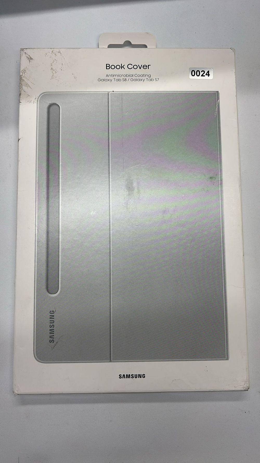 Lot 296: Lot 24- SAMSUNG book cover galaxy tab S7/S8