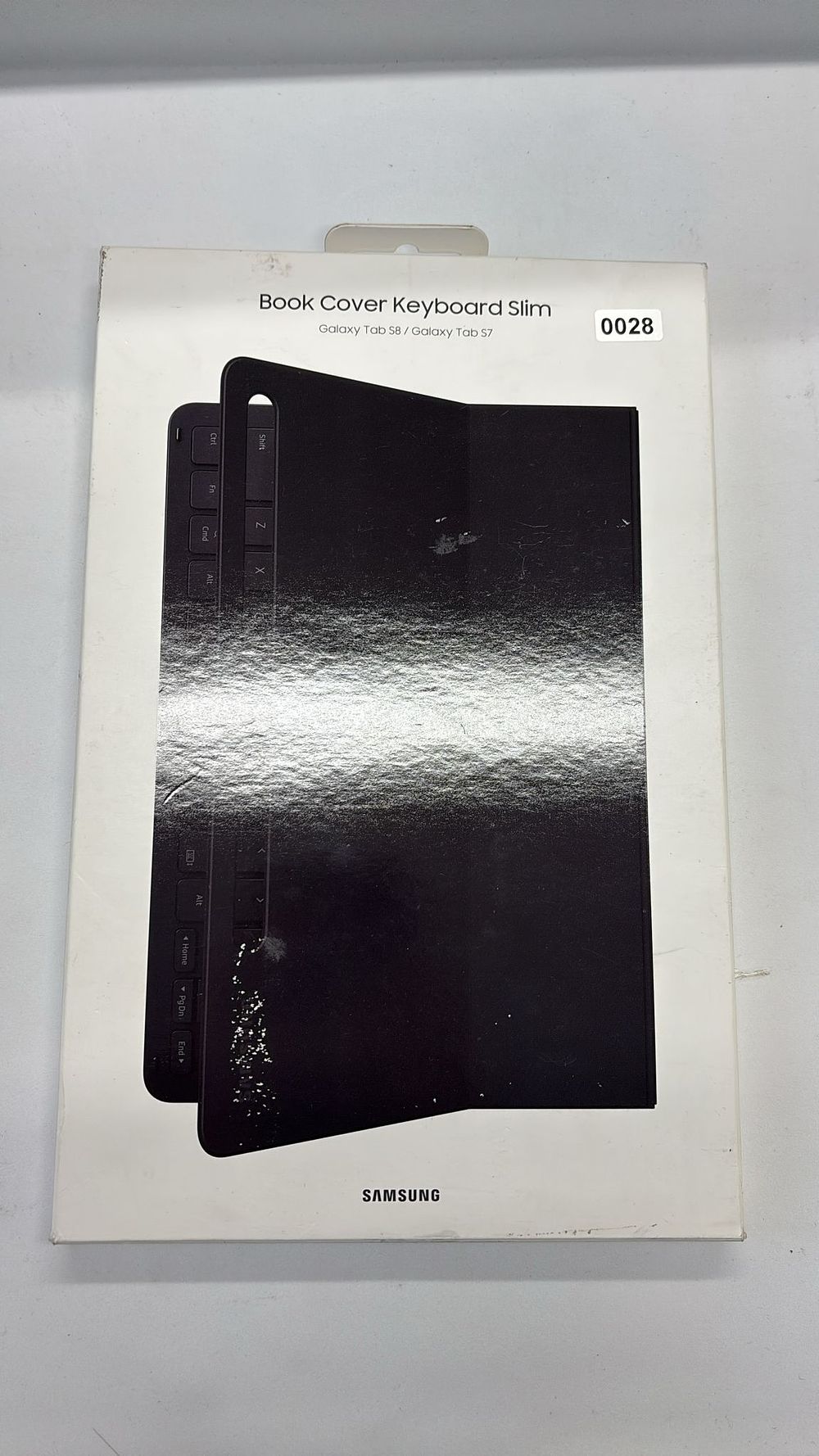 Lot 300: Lot 28- SAMSUNG book cover keyboard slim galaxy...
