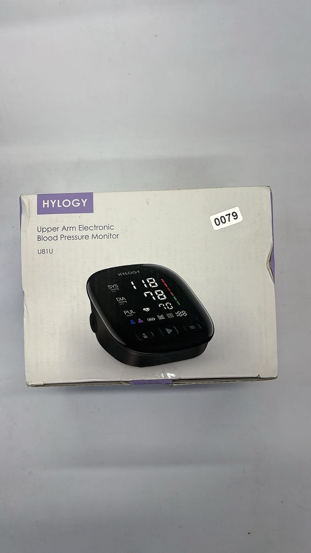Lot 349: Lot 79 - Hylogy upper arm pressure monitor