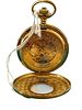 Rotary Full Hunter Gents Pocket Watch | Gold-Plated | Vintage-Style | Brand New
Description:. Con Image - 1