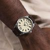 Timberland Ripley Z men’s watch featuring a unique brown and cream strap. Timberland Goffstown S Image - 2