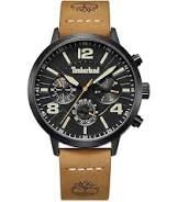 Timberland Louden Black Multi Dial Tan Leather Strap 3Atm 
A bold chronograph-style timepiece 