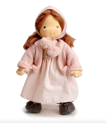 ThreadBear Design Waldorf-Style Liselie Doll – Gift Boxed – warehouse clearance. ThreadBear