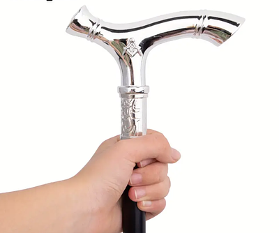 White Freemasonry Freemasons VG Cane Fashion Stick Gentleman Crosier Knob Stick 93cm, For 