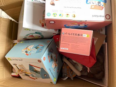 Medium Mystery Box – Assorted ThreadBear Toys & Nursery Items Retail Value Approx. £450. Medium