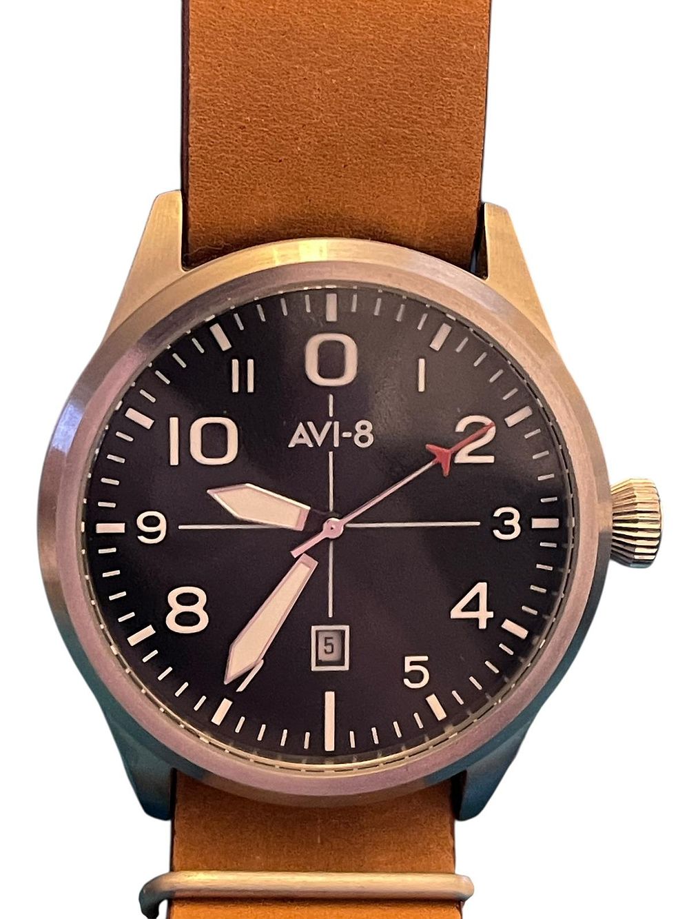 Lot 187: AVI-8 Flyboy Men's Quartz Watch | AV-4028-09