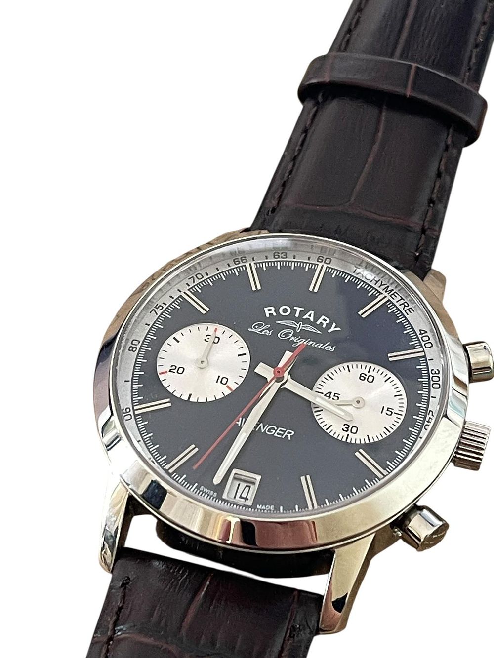 Lot 310: Rotary Les Originales Avenger Chronograph Men’s Watch SWIIS MADE