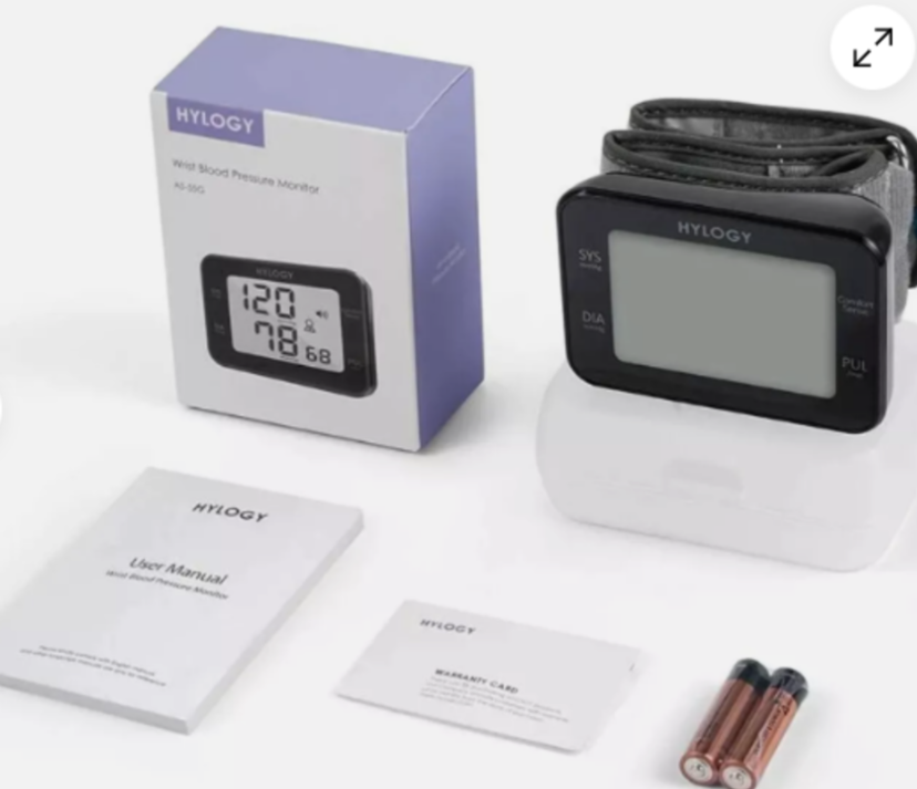 Lot 316: Hylogy Wrist Blood Pressure Monitor – AI-905 Model Condition: