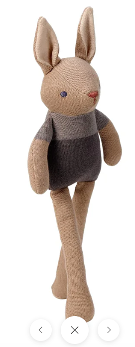 Lot 180: ThreadBear Design – Taupe, Bunny Dolls | Warehouse Clearance