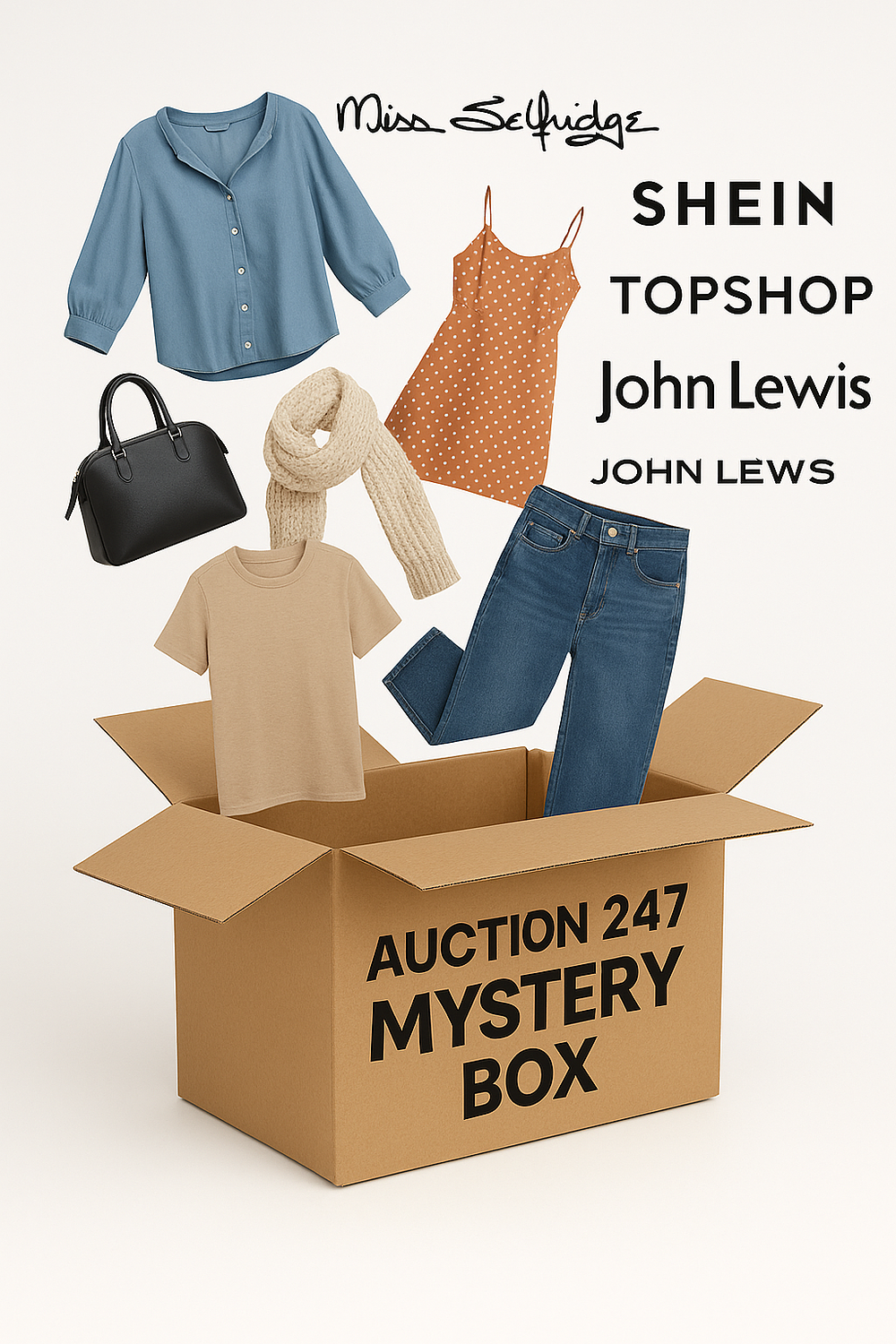 Lot 3: Trade Lot 50 x Courier / Internet Returns - Mystery Box