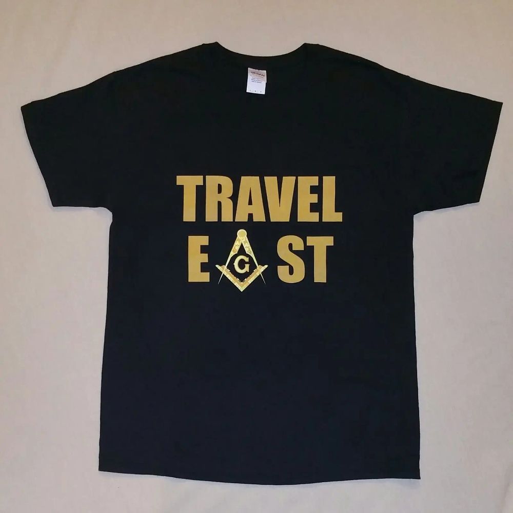 Lot 192: Masonic Travel East Mason Freemason T-Shirt 100% Cotton O-Neck Summer Short Sleeve Casual Mens T-shirt Size S-3XL
