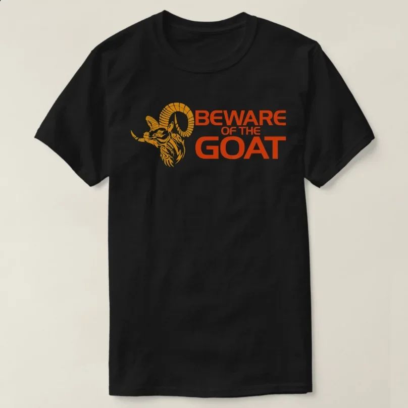 Lot 199: Beware of The Goat Freemason Masonic Freemasonry T-Shirt 100% Cotton O-Neck Summer Short Sleeve Casual Mens T-shirt