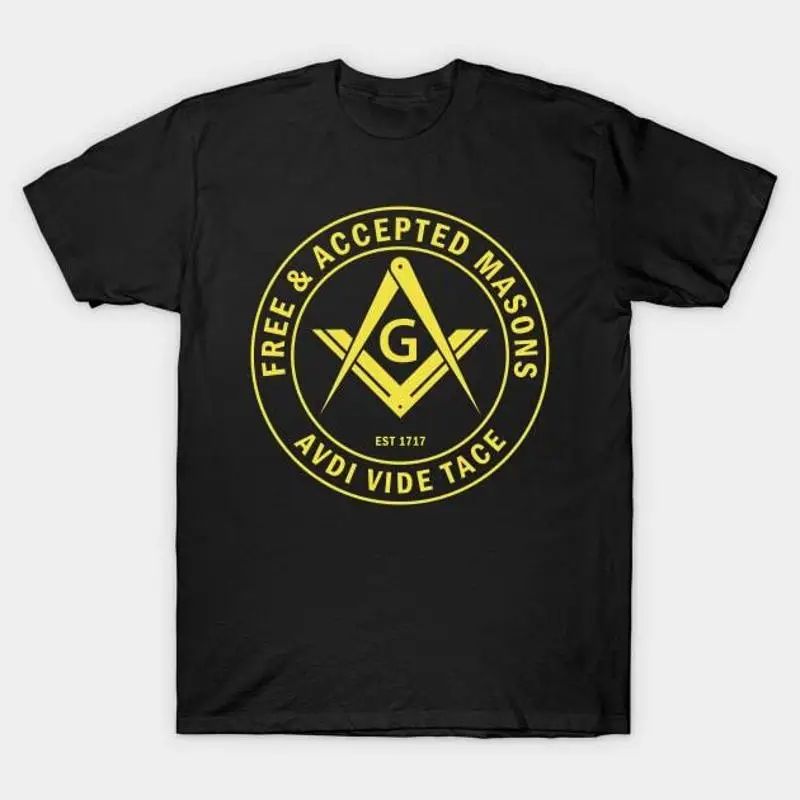 Lot 222: Free Accepted Masons Masonic Freemason T Shirt S 5XL Fast Shipping