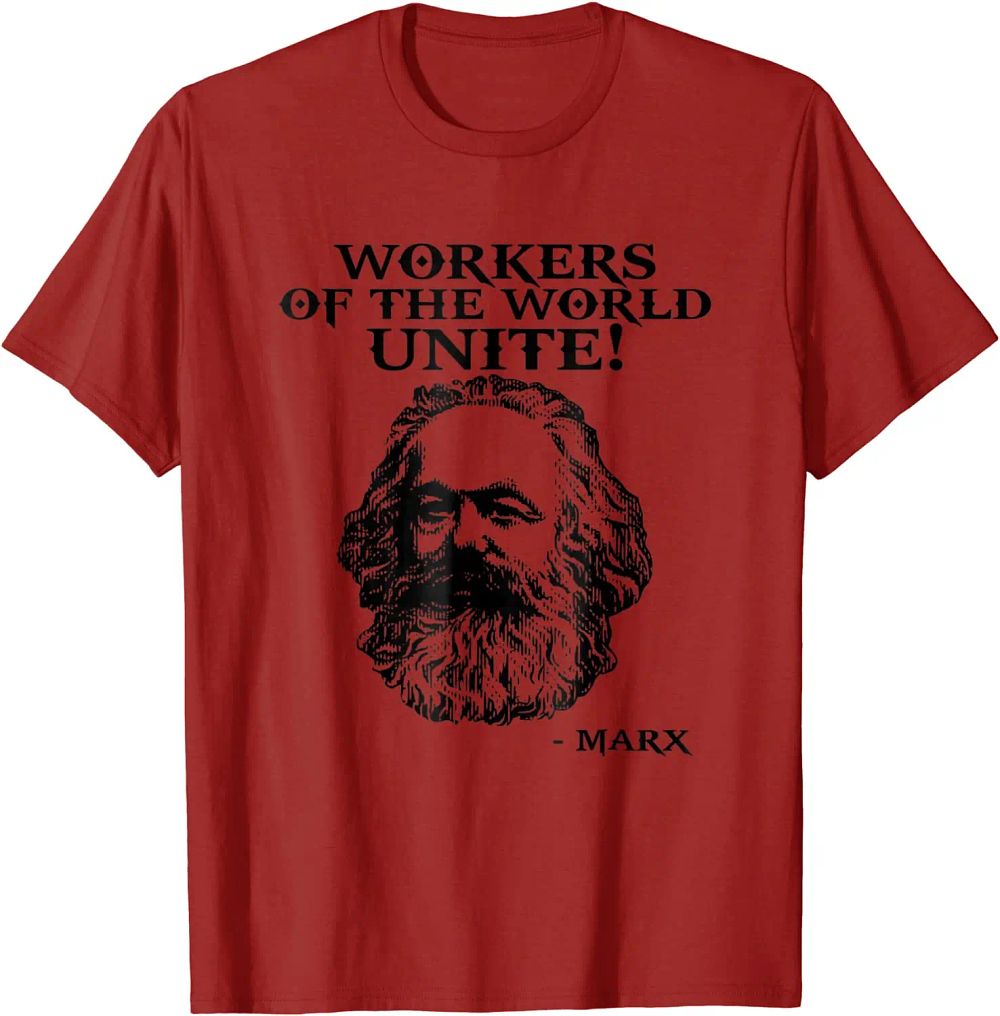 Lot 276: Karl Marx Marxism Marxist Men Tshirt Short Sleeve Casual 100% COTTON O-Neck Men Clothing