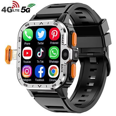 Valdus PGD Android Smart Watch Men GPS 16G/64G ROM Storage HD Dual Camera NFC 2G 4G SIM Card 