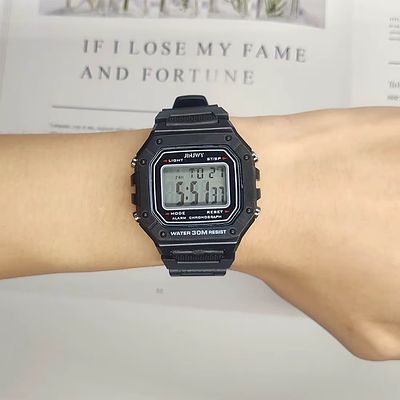 Fashion Men Digital Wristwatches Sport Army Green Mens Watches Luxury Led Electronic Clock 