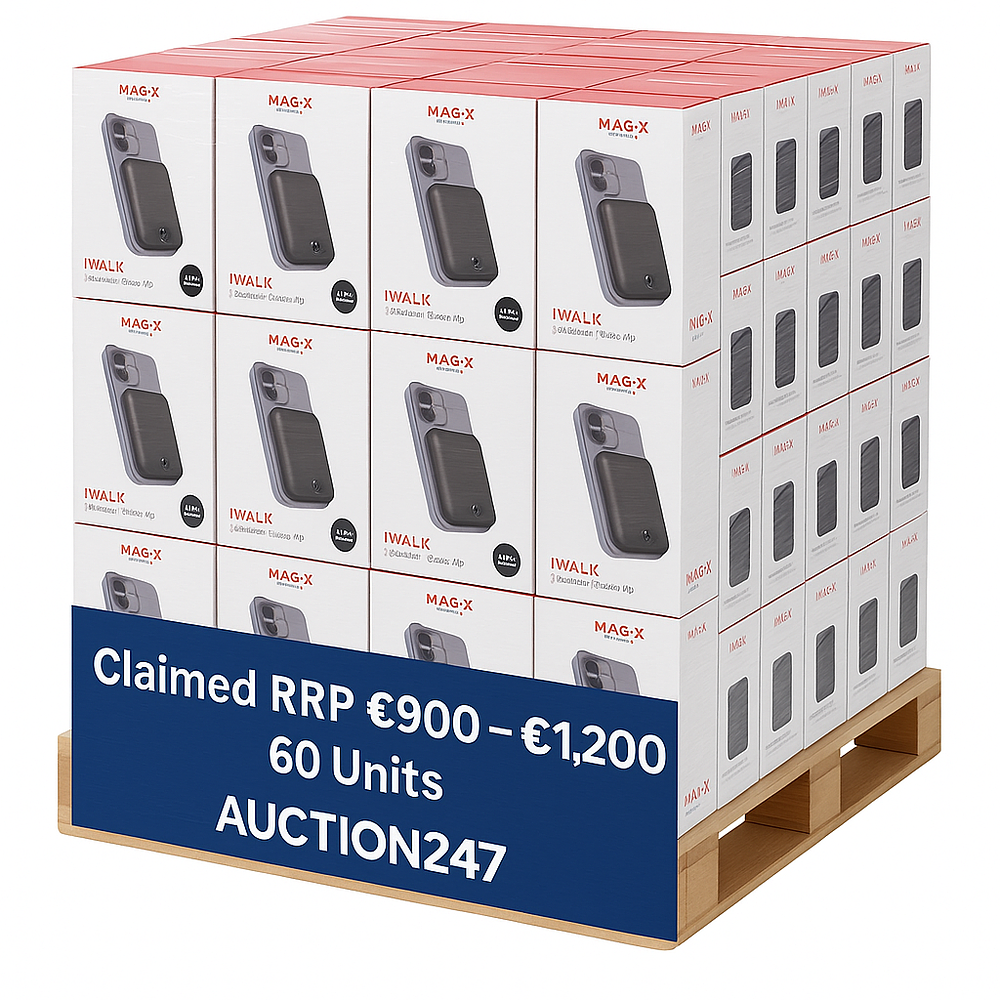 Lot 162: Carton of 60 x iWALK MAG-X Wireless Power Banks (5,000 mAh)