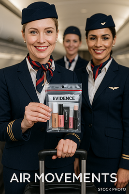 Small Evidence-Style Mystery Cosmetic Bag – High Street Makeup – Brand New Gift / Reseller Pack. 