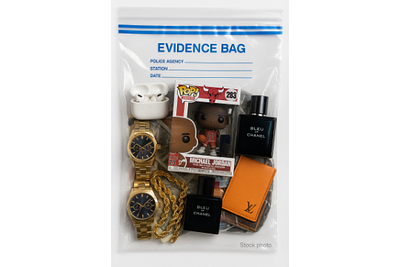 Clearance Evidence-Style Mystery Bag – Sealed Mixed Items. You are bidding on one sealed 
