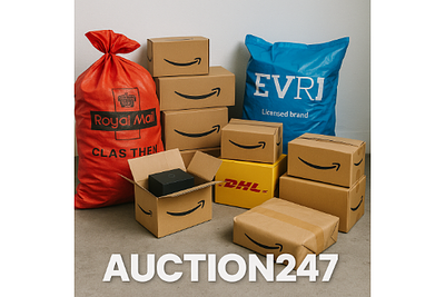 100&times; Mystery Royal Mail, DHL & Evri Parcels – Mixed Returns & New – Claim Value &pound;3000. 100&times; 