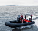 Holdfast 6.0 Commercial Offshore RIB – UK Built – Carbon Hull – Mercury 115 – Immediate Image - 1