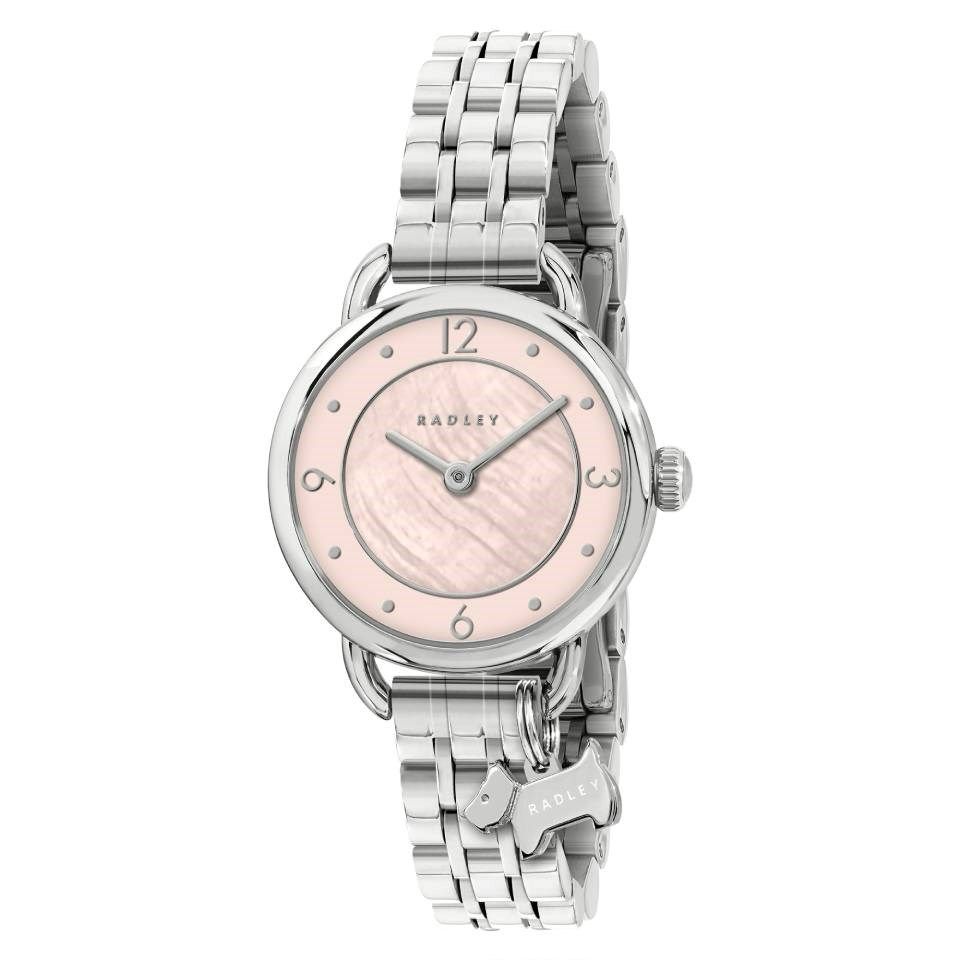 Lot 1213: Radley S 30mm Pink Dial SS Bracelet