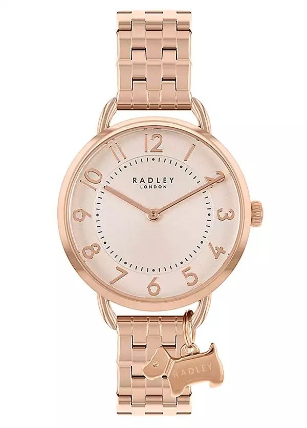 Lot 1218: Radley S 27mm with Rose Gold Highlights SS Bracelet