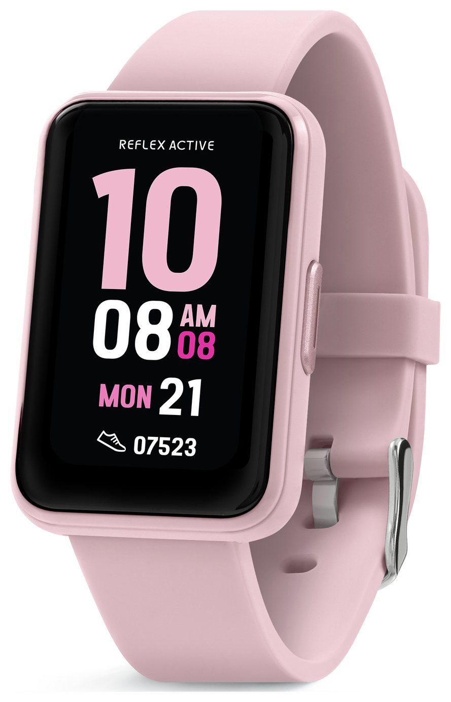 Lot 1230: Reflex Active Series 12 Pink Strap Smart Watch