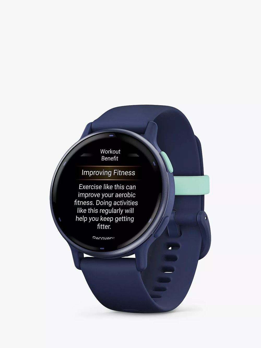 Lot 1237: Series 54 Amoled GPS Alu Smart Calling - Blue Strap