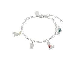 Lot 1254: Radley Silver charm blt