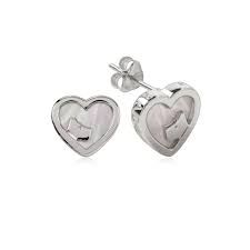 Lot 208: Radley SS dog earrings