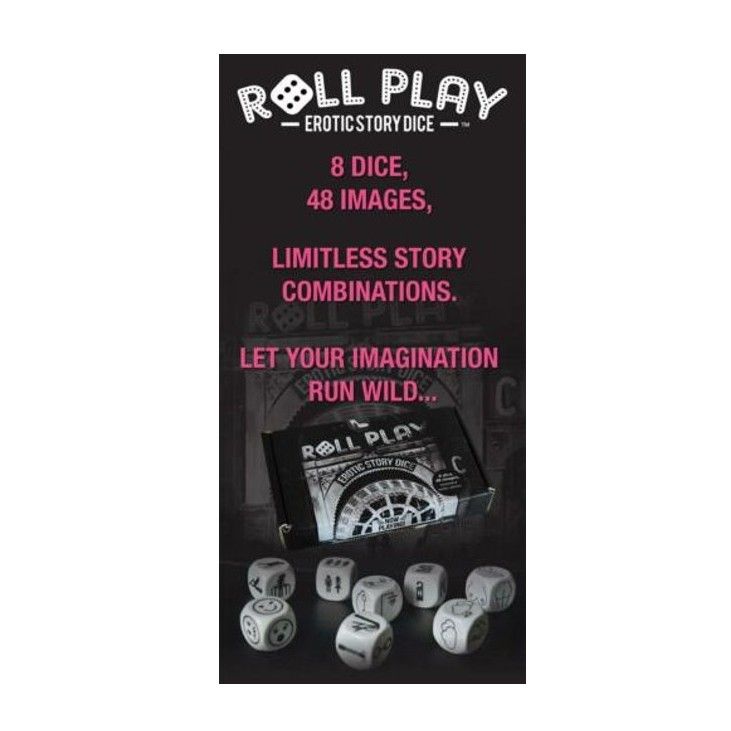 Lot 271: Roll Play Erotic Story Dice – Adult Novelty Game – Clearance Stock