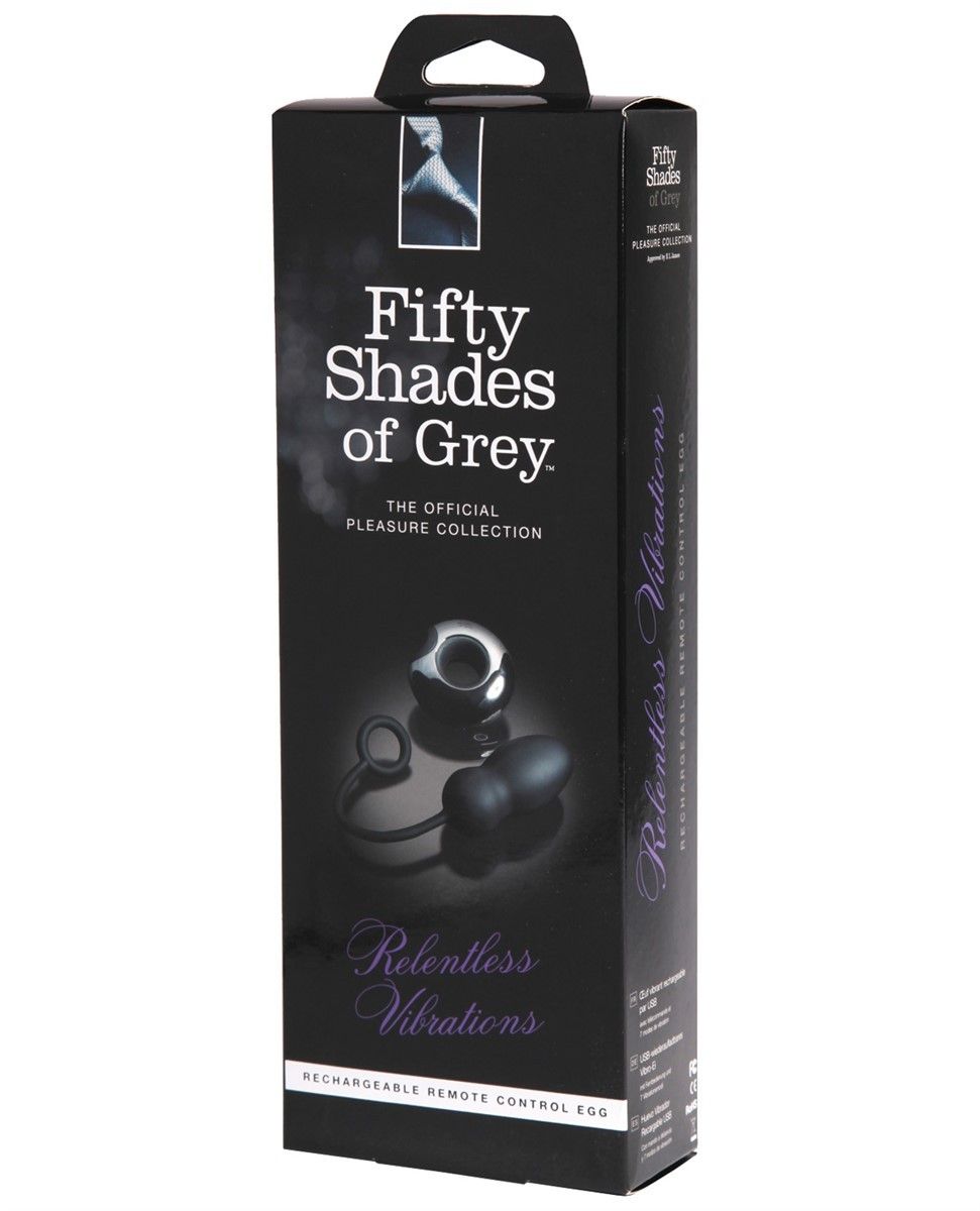 Lot 405: Fifty Shades of Grey Relentless Vibrations Remote Control Couples Vibe
