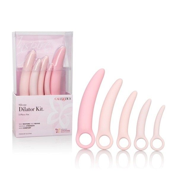 Lot 415: Inspire Weighted Silicone Kegel Training Kit - Pink