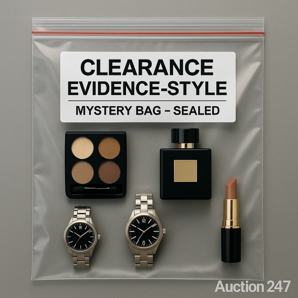 Lot 441: Clearance Evidence-Style Mystery Bag Sealed Mixed Items