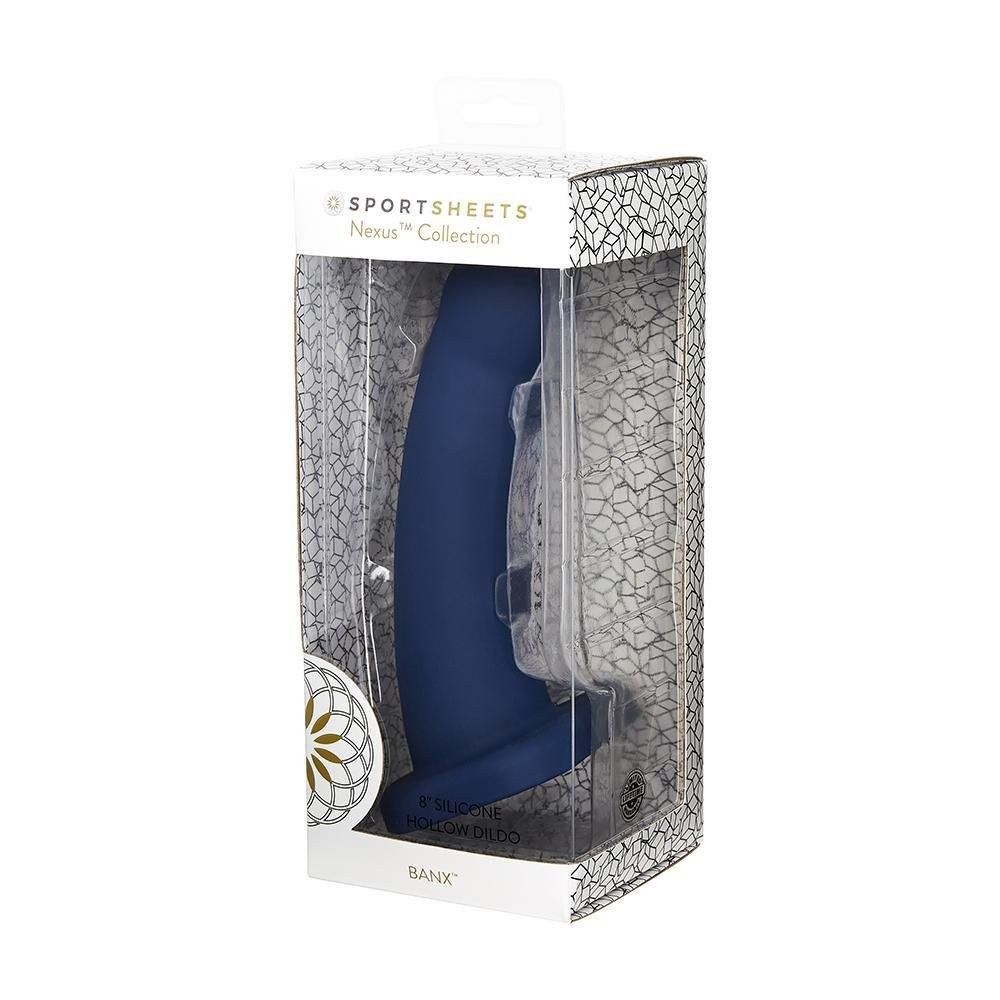 Lot 460: Sportsheets Merge Collection - Banx - 8 Hollow Silicone Dildo