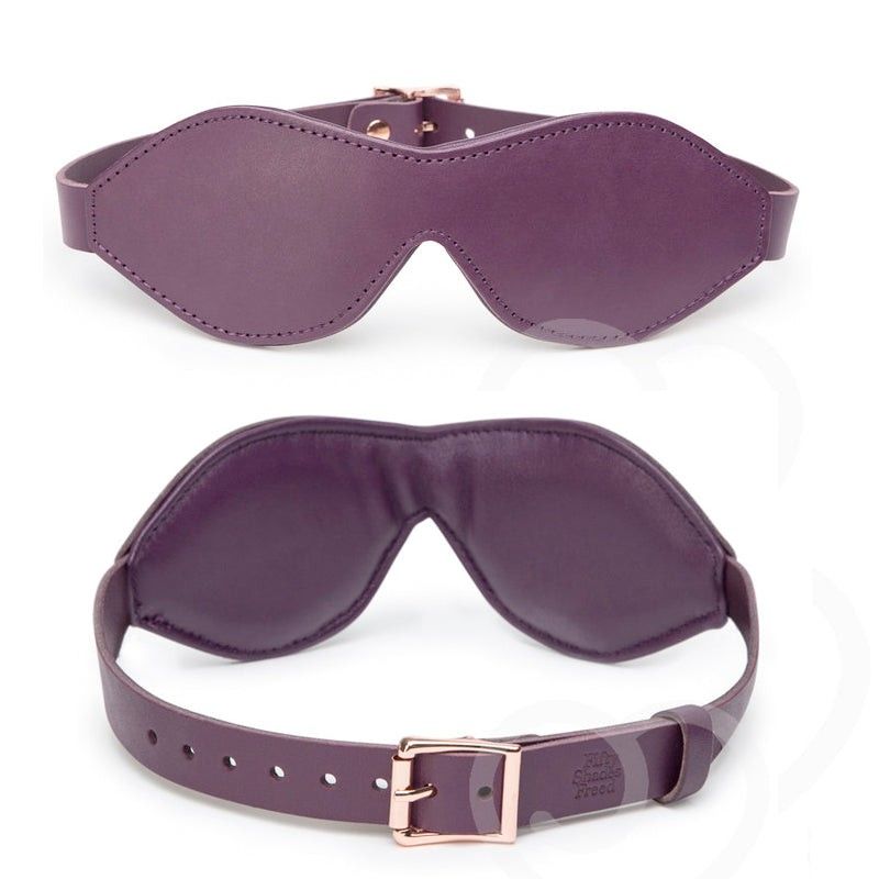 Lot 492: Fifty Shades Freed Cherished Collection Leather Blindfold
