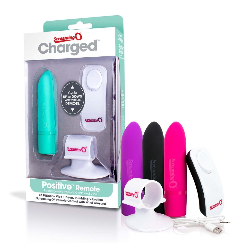 Lot 507: Screaming O Charged Positive Remote Control - Kiwi