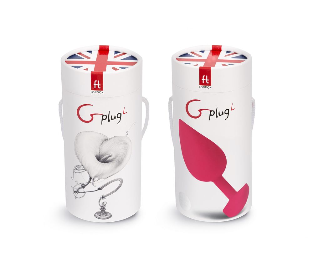 Lot 527: GPlug Large - Neon Rose