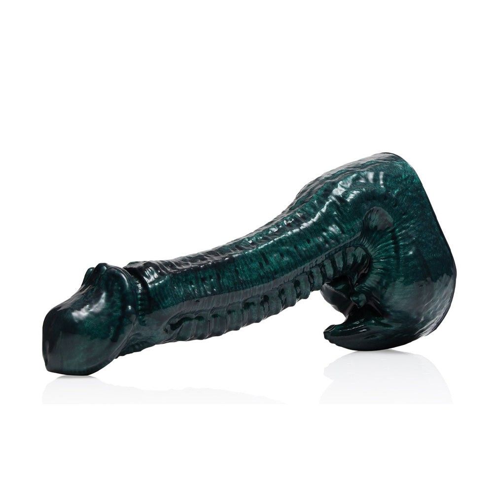 Lot 544: Real Rock Silicone Dildo With Balls 9.5 (Flesh)