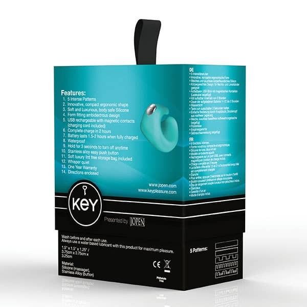 Lot 546: Key by Jopen Pyxis Finger Massager - Lavender