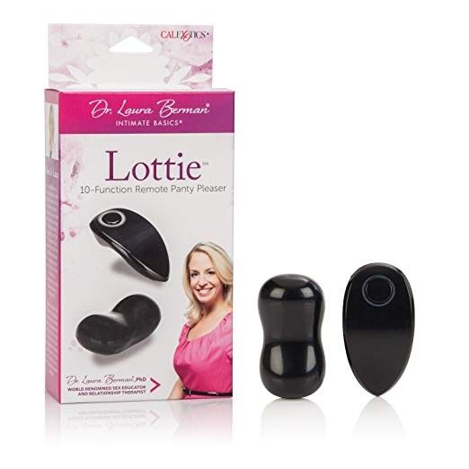 Lot 569: Dr Laura Berman Lottie 10 Function Remote Panty Pleaser