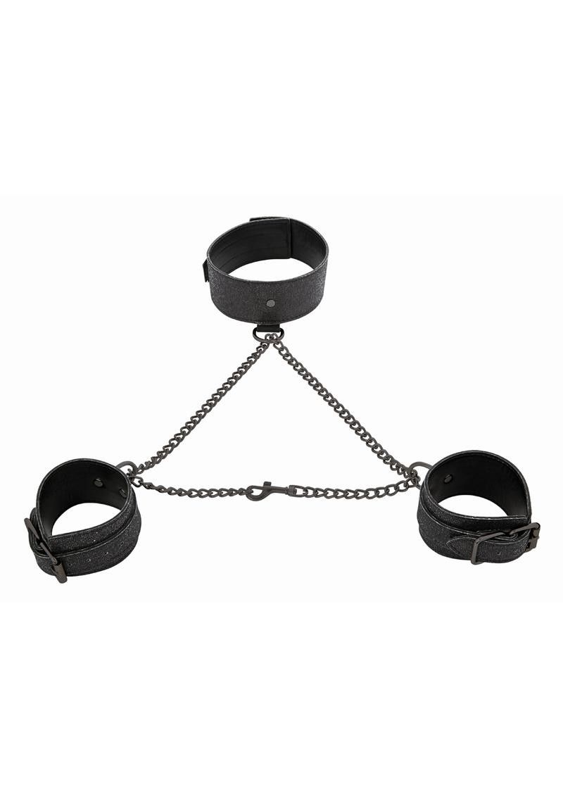 Lot 575: S&M Shadow Sparkle Collar & Cuff
