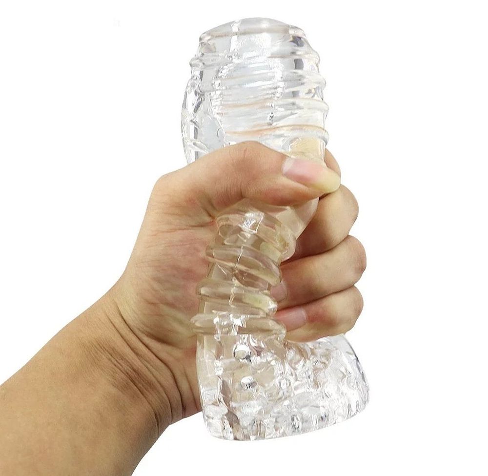 Lot 605: Real Rock Silicone Dildo With Balls 10 (Flesh)
