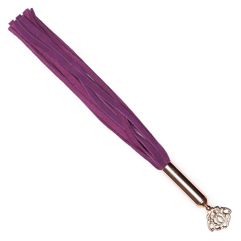 Lot 630: Fifty Shades Freed Cherished Collection Suede Mini Flogger